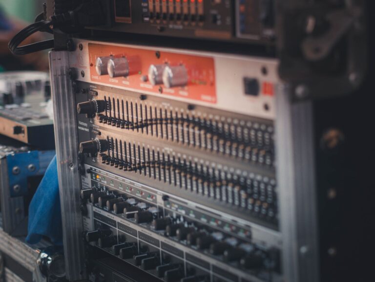 PA-Endstufen im Rack